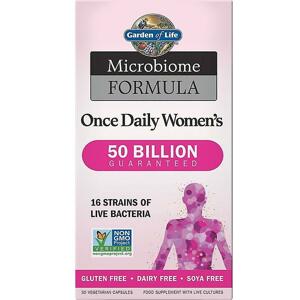 Garden of life Dr. Formulated Probiotics once daily Women's (probiotika pro ženy), 50 mld. CFU, 16 kmenů, 30 rostlinných kapslí Doplněk stravy
