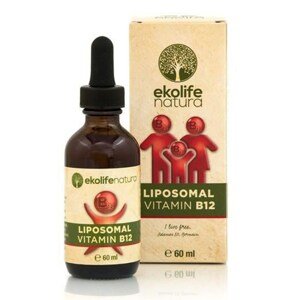 Ekolife Natura - Liposomal Vitamin B12 60ml (Lipozomální vitamín B12) Doplněk stravy