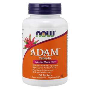 Now® Foods NOW Adam, Multivitamin pro muže, 60 tablet Doplněk stravy