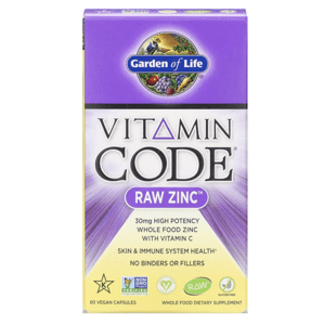 Garden of Life Vitamin Code RAW Zinc 15 mg (zinek + vitamín C), 60 kapslí Doplněk stravy