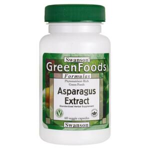 Swanson Asparagus Extrakt (chřest), 60 kapslí Doplněk stravy