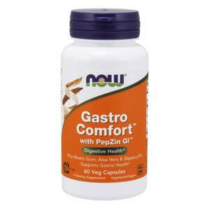 Now® Foods NOW Gastro Comfort s PepZin GI, 60 rostlinných kapslí Doplněk stravy