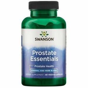 Swanson Prostate Essentials (podpora prostaty), 90 rostlinných kapslí Doplněk stravy