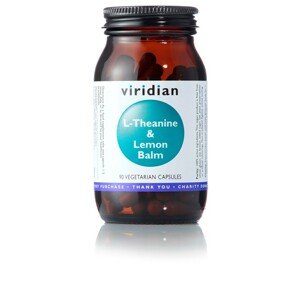 Viridian L-Theanine & Lemon Balm 90 kapslí Doplněk stravy