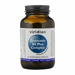 Viridian Quercetin B5 Plus Complex 60 kapslí Doplněk stravy