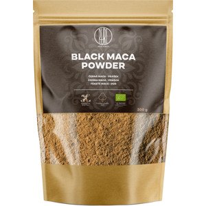 BrainMax Pure Black Maca Powder, Maca černá BIO, prášek 200 g *CZ-BIO-001 certifikát