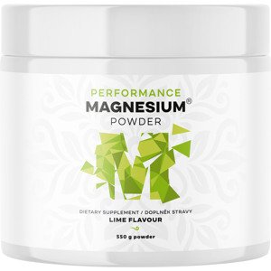 BrainMax Performance Magnesium® Powder, hořčík bisglycinát v prášku, 90 dávek, 550 g Příchuť: Limetka Organický hořčík německé kvality MagChel®, 375 mg elementárního hořčíku v jedné dávce = 100% DDD! Doplněk stravy