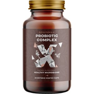BrainMax Probiotic Complex (Probiotika), 60 enterosolventních kapslí Doplněk stravy