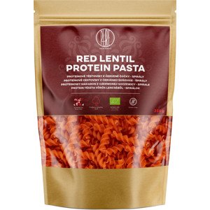 BrainMax Pure Proteinové těstoviny z červené čočky, spirály, BIO, 250 g *CZ-BIO-001 certifikát