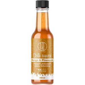 BrainMax Pure Chilli sauce, Mango & Pineapple (chilli omáčka, mango a ananas), 200 ml Pikantní omáčka z chilli obohacená o sladké mango a ananas