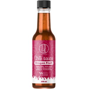 BrainMax Pure Chilli sauce, Dragon Fruit (chilli omáčka, dračí ovoce), 200 ml Pikantní omáčka z chilli papriček Habanero doplněná o dračí ovoce, mango a ananas