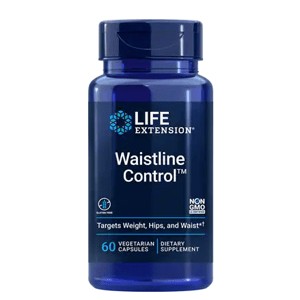 Life Extension Waistline Control, Optimalizace tuku, 60 rostlinných kapslí Doplněk stravy