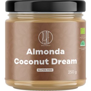 BrainMax Pure Almonda, Coconut Dream, Mandlový krém s kokosem, BIO, 250 g *CZ-BIO-001 certifikát