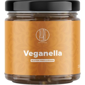 BrainMax Pure Veganella, Lískooříškový krém s mléčnou čokoládou, 250 g 100% VEGAN