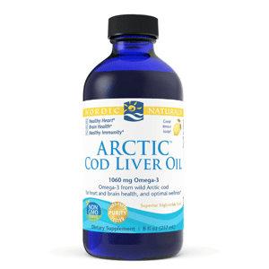 Nordic Naturals Arctic Cod liver oil Lemon (omega 3, olej z tresčích jater) citron, 237 ml Doplněk stravy