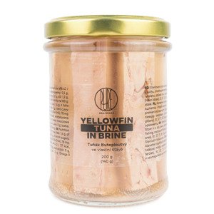 BrainMax Pure Tuňák ve vlastní šťávě, 140 g Kousky tuňáka ve vlastní šťávě