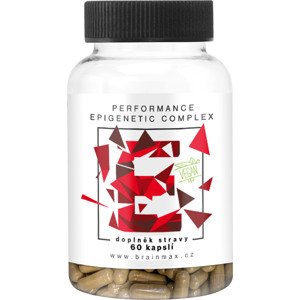 Performance Epigenetic Complex 60 kapslí Kurkumin, resveratrol, pterostilben pro nejlepší výsledky v epigenetice, Doplněk stravy