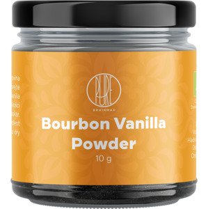 BrainMax Pure Bourbon Vanilka prášek, BIO, 10 g *CZ-BIO-001 certifikát