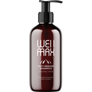 WellMax Šampon pro mastné vlasy, 250 ml Přírodní šampon pro mastící se vlasy