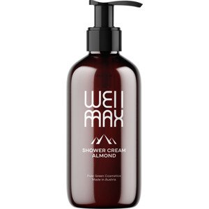 WellMax Mandlový sprchový krém, 250 ml Jemný mandlový sprchový krém pro dokonale hydratovanou pokožku