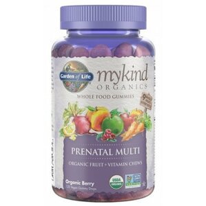 Garden of life Mykind Prenatal gummy, multivitamín pro těhotné ženy, 120 gumových bonbónů Doplněk stravy
