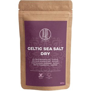 BrainMax Pure Celtic Sea Salt, Dry, Keltská mořská sůl, suchá, 500 g Keltská mořská sůl