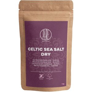 BrainMax Pure Celtic Sea Salt, Dry, Keltská mořská sůl, suchá, 1000 g Keltská mořská sůl