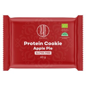 BrainMax Pure Protein Cookie, Apple Pie, Jablečný koláč, BIO, 60 g Proteinová sušenka s jablky / *CZ-BIO-001 certifikát