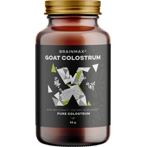 BrainMax Goat Colostrum, kozí kolostrum v prášku, 50 g Kolostrum v prášku, doplněk stravy