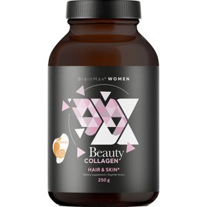 BrainMax Women Beauty Fish Collagen, mořský rybí kolagen Naticol®, 250 g Příchuť: Mango Hydrolyzovaný mořský kolagen Naticol®, kyselina hyaluronová a vitamín C, doplněk stravy