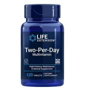 Life Extension Two Per Day multivitamín, 120 tablet Doplněk stravy