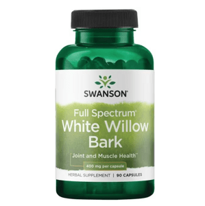 Swanson White Willow Bark (vrba bílá) 400 mg, 90 kapslí Doplněk stravy