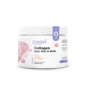 Osavi Collagen Peptides, Hair, Skin & Nails, kolagen prášek (zdravé vlasy, pleť a nehty), 150 g Doplněk stravy