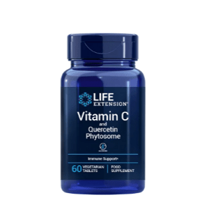 Life Extension Vitamin C a Quercetin Phytosome, vitamin C s kvercetinem, 60 rostlinných tablet Doplněk stravy