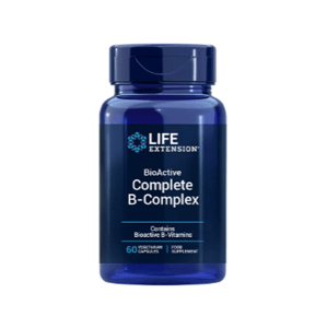 Life Extension BioActive Complete, B-Complex, 60 rostlinných kapslí Doplněk stravy