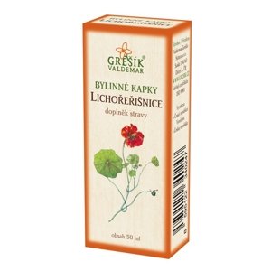 Grešík Natura Lichořeřišnice bylinné kapky 50 ml Doplněk stravy