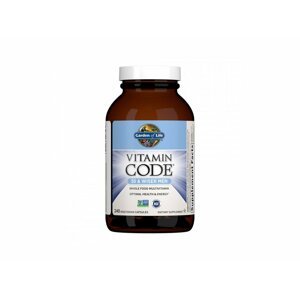 Garden of life Vitamin Code Men 50, multivitamín pro muže po padesátce, 240 kapslí Doplněk stravy