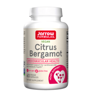 Jarrow Formulas Citrus Bergamot, extrakt z citrusového bergamotu, 500 mg, 60 rostlinných kapslí Doplněk stravy