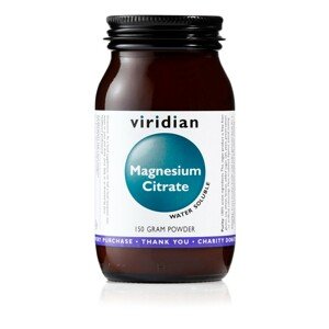 Viridian Magnesium Citrate Powder 150 g Doplněk stravy
