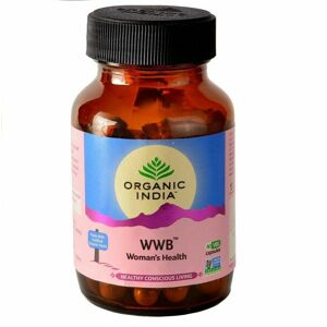 Organic India Zdraví pro ženu 60 kapslí *CZ-BIO-001 certifikát, doplněk stravy