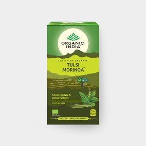 Organic India Tulsi Moringa BIO, 25 sáčků *CZ-BIO-001 certifikát