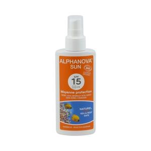 Alphanova - Opalovací krém ve spreji SPF 15 BIO, 125 ml