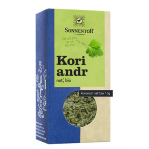 Sonnentor - Koriandr nať, BIO, 15 g *CZ-BIO-002 certifikát *CZ-BIO-002 certifikát