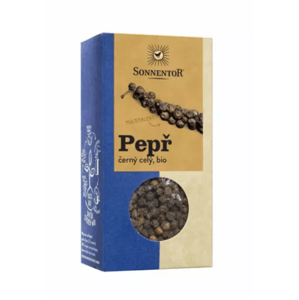 Sonnentor - Pepř černý, celý, BIO, 55 g *CZ-BIO-002 certifikát