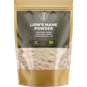 BrainMax Pure Lion's Mane (Hericium) prášek BIO, 100g *CZ-BIO-001 certifikát