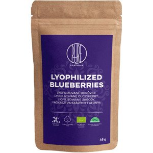 BrainMax Pure Lyophilized Blueberries, Lyofilizované borůvky BIO, 45 g *CZ-BIO-001 certifikát
