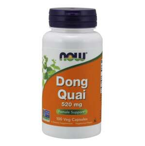 Now® Foods NOW Dong Quai (Andělika čínská), 520 mg, 100 rostlinných kapslí Doplněk stravy