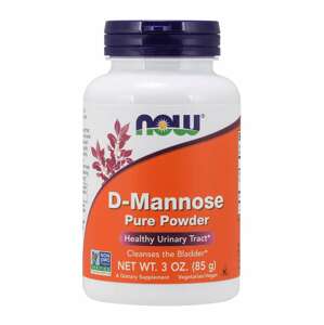 Now® Foods NOW D-Manóza, 85 g, čistý prášek Doplněk stravy