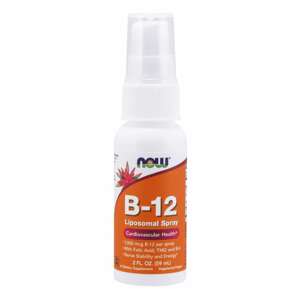 Now® Foods NOW Liposomal Vitamin B12, 59 ml sprej (Lipozomální vitamín B12) Doplněk stravy