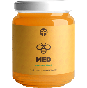 BrainMax Pure Med medovicový lesní, 475 g Lesní včelí med získaný z medovice stromů pocházející z CHKO Bílé Karpaty